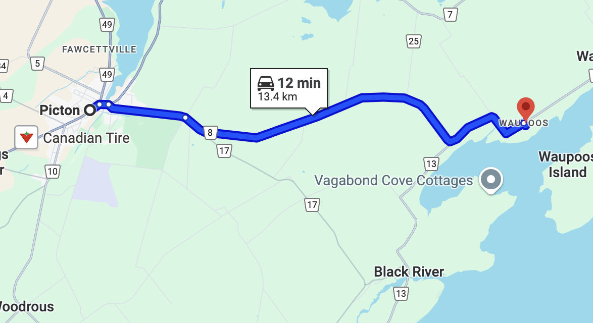 Directions To Picton Ontario The Blueberry Patch: Prince Edward County, Near Picton, Kingston,  Belleville, Trenton