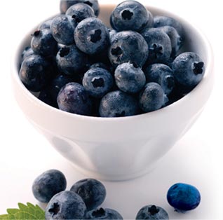 Bowl of Blueberries